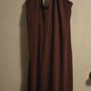 Elegant Pink Sleeveless Dress